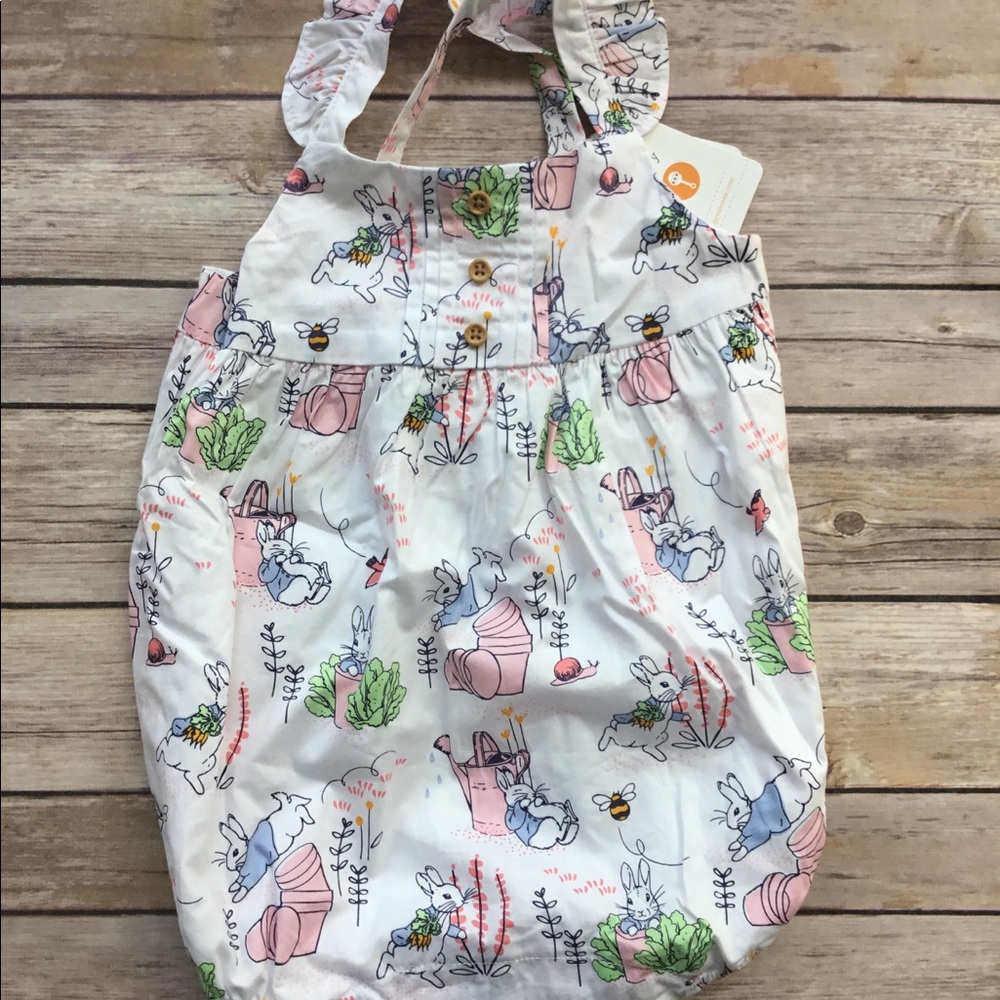 Gymboree Peter Rabbit Romper 12-18 months NWT